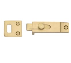 Heritage Brass Slide Bolt (66mm x 19mm), Satin Brass