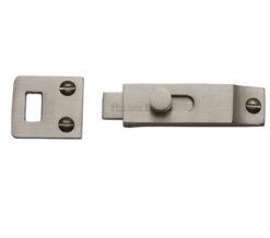 Heritage Brass Slide Bolt (66mm x 19mm), Satin Nickel