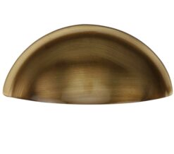 Heritage Brass Cabinet Drawer Pull Handle (57mm C/C), Antique Brass
