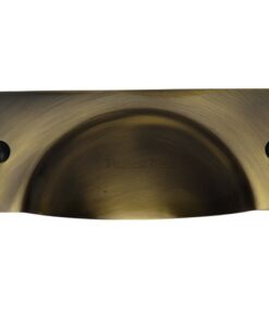 Heritage Brass Cabinet Drawer Pull Handle (112mm Length), Antique Brass