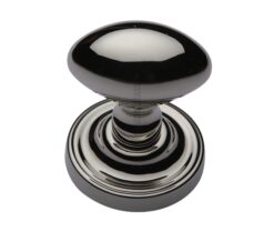 Heritage Brass Chelsea Mortice Door Knobs, Polished Nickel  (sold in pairs)