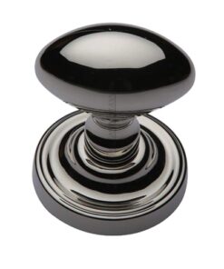 Heritage Brass Chelsea Mortice Door Knobs, Polished Nickel  (sold in pairs)