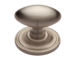 Heritage Brass Chelsea Mortice Door Knobs, Satin Nickel  (sold in pairs)