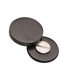 Heritage Brass Decorative Bolt Head Cover, Matt Bronze