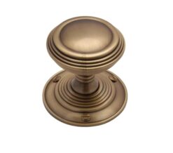 Heritage Brass Goodrich Mortice Door Knobs, Antique Brass  (sold in pairs)