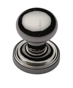Heritage Brass Hampstead Mortice Door Knobs, Polished Nickel (sold in pairs)