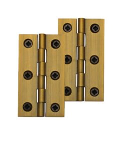 Heritage Brass Extruded Brass Cabinet Hinges (2.5 Inch OR 3 Inch), Antique Brass  (sold in pairs)