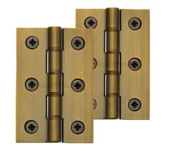 Heritage Brass 3 Inch Heavier Duty Double Phosphor Washered Butt Hinges, Antique Brass  (sold in pairs)