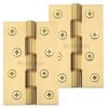 Heritage Brass 4" x 2 5/8" Heavier Duty Double Phosphor Washered Butt Hinges, Satin Brass -   (sold in pairs)