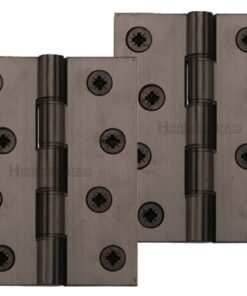 Heritage Brass 4 Inch Heavier Duty Double Phosphor Washered Butt Hinges, Matt Bronze  (sold in pairs)