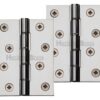 Heritage Brass 4 Inch Heavier Duty Double Phosphor Washered Butt Hinges, Polished Chrome  (sold in pairs)
