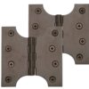 Heritage Brass 4 Inch Parliament Hinges, Matt Bronze (sold in pairs)