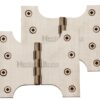 Heritage Brass 5 Inch Parliament Hinges, Satin Nickel  (sold in pairs)