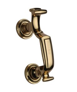 Heritage Brass Doctor Door Knocker, Polished Brass