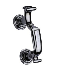 Heritage Brass Doctor Door Knocker, Polished Chrome