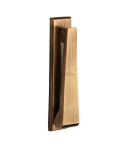 Heritage Brass Contemporary Slim Door Knocker, Antique Brass