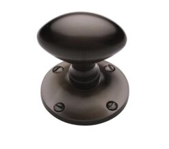 Heritage Brass Mayfair Mortice Door Knobs, Matt Bronze  (sold in pairs)