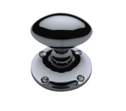 Heritage Brass Mayfair Mortice Door Knobs, Polished Chrome  (sold in pairs)