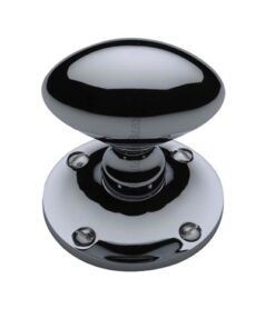 Heritage Brass Mayfair Mortice Door Knobs, Polished Chrome  (sold in pairs)