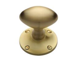 Heritage Brass Mayfair Mortice Door Knobs, Satin Brass  (sold in pairs)