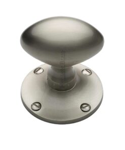 Heritage Brass Mayfair Mortice Door Knobs, Satin Nickel  (sold in pairs)