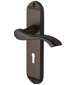 Heritage Brass Algarve Matt Bronze Door Handles (sold in pairs)