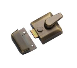 Heritage Brass Rim Cylinder Nightlatch (40mm OR 60mm), Antique Brass
