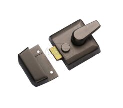 Heritage Brass Rim Cylinder Nightlatch (40mm OR 60mm), Matt Bronze