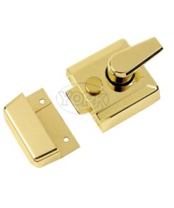 Heritage Brass Rim Cylinder Nightlatch (40mm OR 60mm), Polished Brass