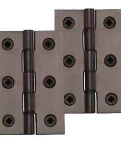 Heritage Brass 3 Inch Double Phosphor Washered Butt Hinges, Matt Bronze  (sold in pairs)