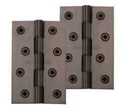 Heritage Brass 4" x 2 5/8" Double Phosphor Washered Butt Hinges, Matt Bronze  (sold in pairs)