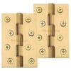 Heritage Brass 4" x 2 5/8" Double Phosphor Washered Butt Hinges, Satin Brass (sold in pairs)