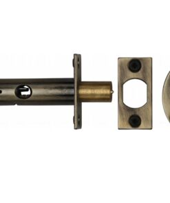 Heritage Brass Hex/Rack Bolt Without Turn, Antique Brass