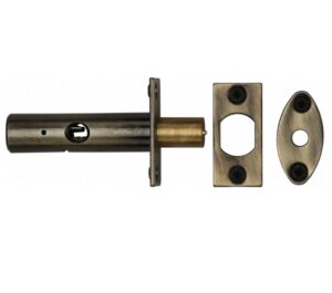 Heritage Brass Hex/Rack Bolt Without Turn, Antique Brass