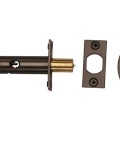 Heritage Brass Hex/Rack Bolt Without Turn, Matt Bronze