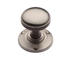 Heritage Brass Richmond Mortice Door Knobs, Satin Nickel (sold in pairs)