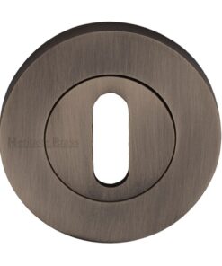 Heritage Brass Standard Key Escutcheon, Matt Bronze