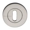 Heritage Brass Standard Key Escutcheon, Polished Nickel