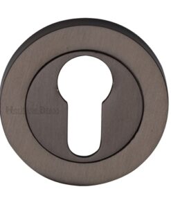 Heritage Brass Euro Profile Key Escutcheon, Matt Bronze