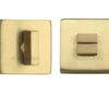 Heritage Brass Square 54mm x 54mm Turn & Release, Satin Brass