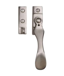 Heritage Brass Wedge Pattern Locking Casement Fastener (127mm), Satin Nickel