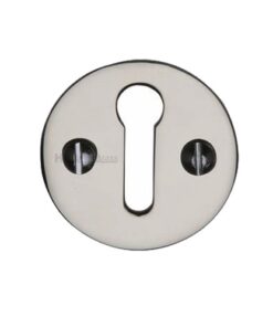 Heritage Brass Standard Key Escutcheon, Polished Nickel