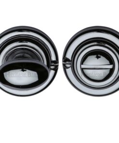 Heritage Brass Round 45mm Diameter Turn & Release, Polished Chrome