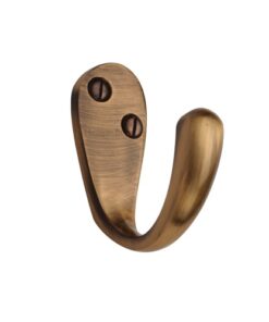 Heritage Brass Single Robe Hook (43mm Projection), Antique Brass