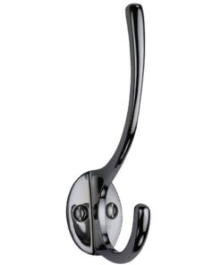 Heritage Brass Hat & Coat Hook (130mm Height), Polished Chrome