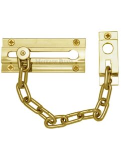 Heritage Brass Door Chain (100mm), Polished Brass
