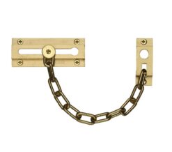 Heritage Brass Door Chain (100mm), Satin Brass