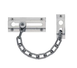 Heritage Brass Door Chain (100mm), Satin Chrome