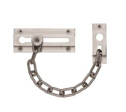 Heritage Brass Door Chain (100mm), Satin Nickel