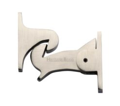 Heritage Brass Gravity Door Latch (83mm), Satin Nickel